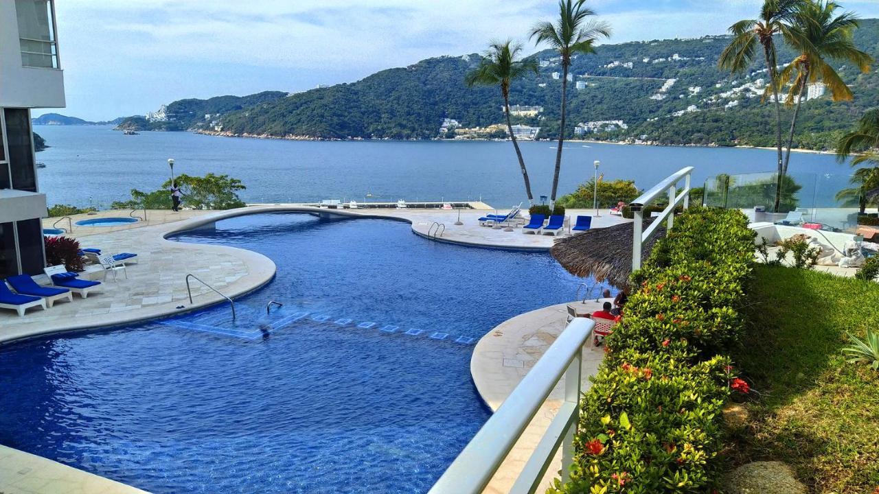 Departamento Con Preciosa Vista Al Mar En Acapulco Diamante Apartment ภายนอก รูปภาพ